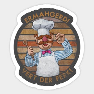 Swedish Chef Sticker